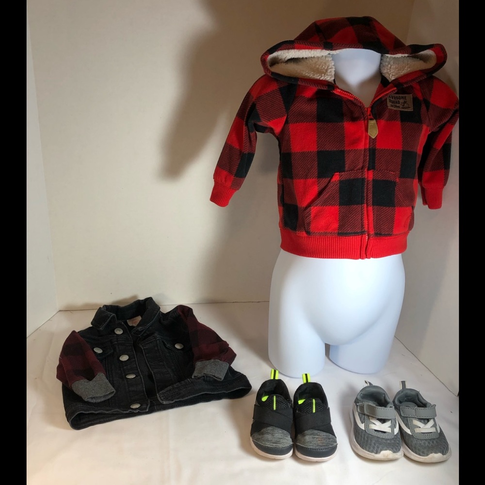 Infant/Toddlers sneakers and jackets